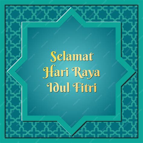 Selamat Hari Raya Idul Fitri Signification Joyeux Eid Mubarak ...