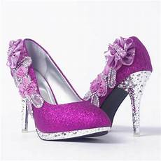 Purple Heels For Wedding by Wedding Shoes Bridal Bridesmaid Prom Shoes Purple Heels For Wedding
