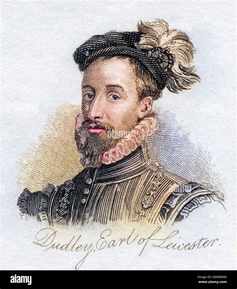 Robert Dudley Earl of Leicester Baron Denbigh auch Sir Robert Dudley ...