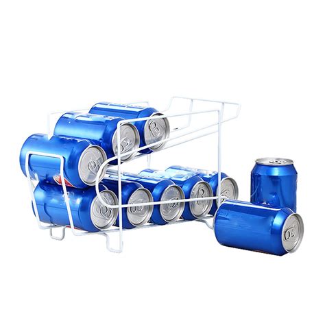 Buy Beverage Can Dispenser Refrigerator 2 Tier Pop Can Soda Can Holder ...
