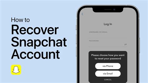 How To Recover Snapchat Account Without Phone Number — Tech How