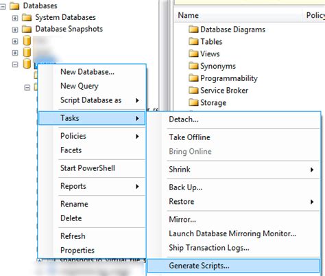 Image result for SSMS How to Generate Create Table Script with All Descriptions