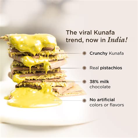 Kunafa Chocolate Bar – éntisi