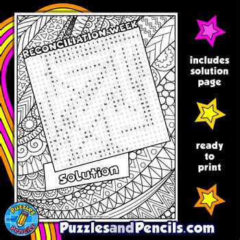 Image result for Reconciliation Week Puzzle