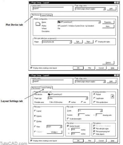 Setup AutoCAD Drawing 的图像结果
