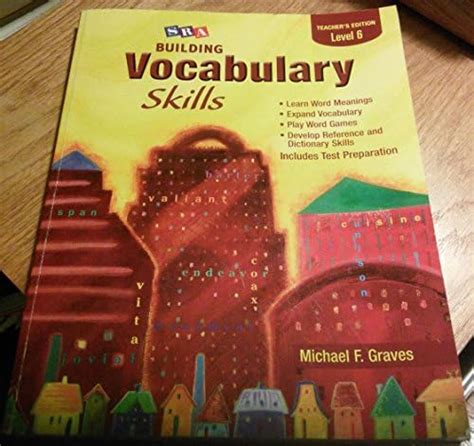 Building Vocabulary Skills, Teacher's Edition, Level 6: Teacher's ...