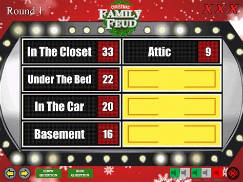 Family Feud Template Powerpoint