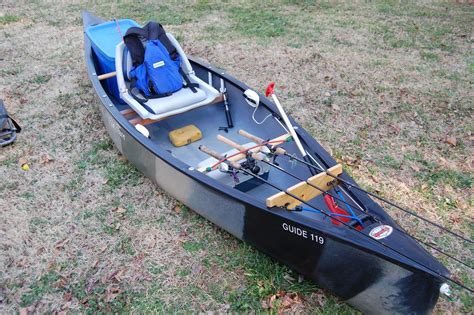 Solo Canoe Fishing Setup