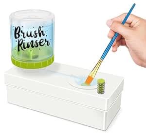 like it Paint Brush Cleaner with Fresh Water Cycle Brush Rinser Cleaner ...