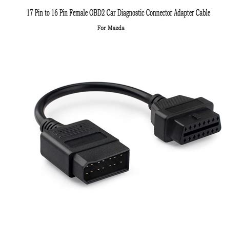 Buy For Nissan 14 Pin OBD1 To 16 Pin OBD2 Car Diagnostic Connector ...