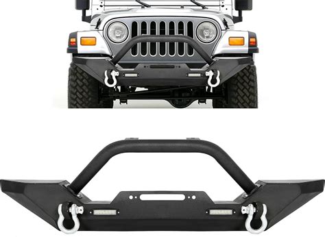 ECOTRIC Front Bumper Compatible with 1987-2006 Jeep India | Ubuy