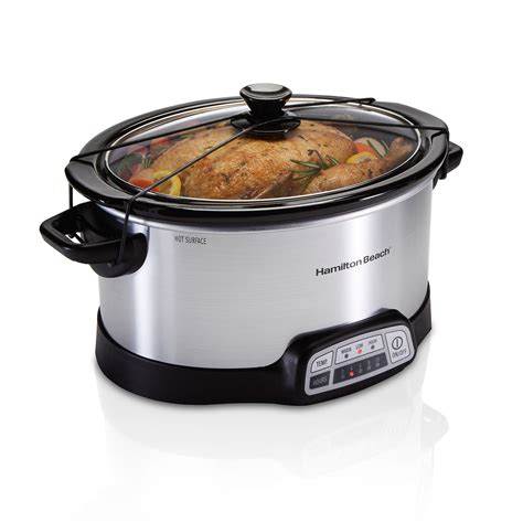 5 Quart Slow Cookers | HamiltonBeach.com