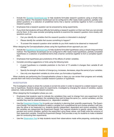 Go-Lab Classroom Scenarios Handbook | PDF