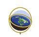 Entry #5 by PierreMarais for Draw flat earth logo | Freelancer