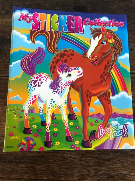 Vintage 90’s Lisa Frank Sticker Book 3 Ring Binder! *RARE-HTF* - Etsy