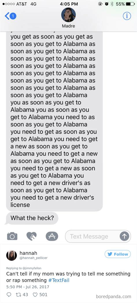 Reaction Time Text Message Fails 的图像结果