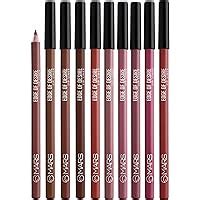 Buy MARS Matte Lip Liner Set of 10 | One Swipe Smooth Application ...