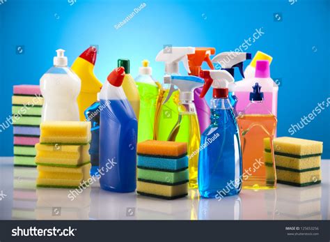 Cleaning Supplies Stock Photo 125653256 | Shutterstock