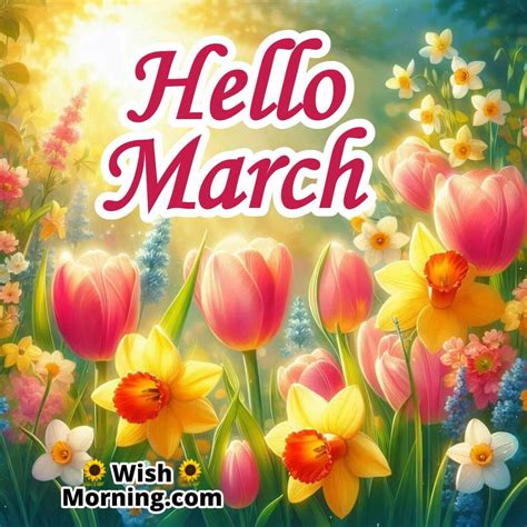 March Month Wishes & Quotes for a Fresh and Bright Start - Wish Morning