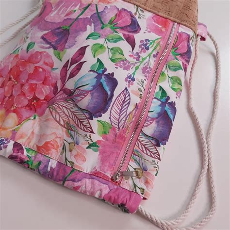 Image result for Drawstring Backpack Pattern