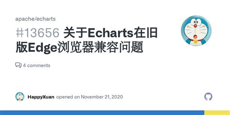 关于Echarts在旧版Edge浏览器兼容问题 · Issue #13656 · apache/echarts · GitHub