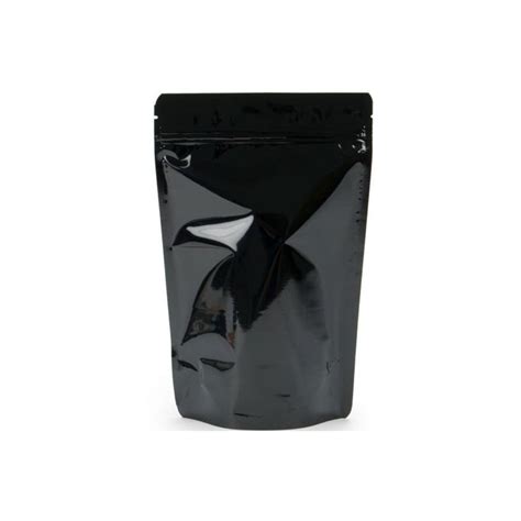 Doypack Black - Loose tea bag - Biodegradable - Recyclable
