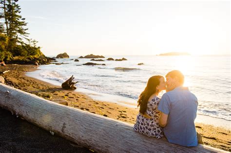 Rosario Beach Engagement Session in Washington