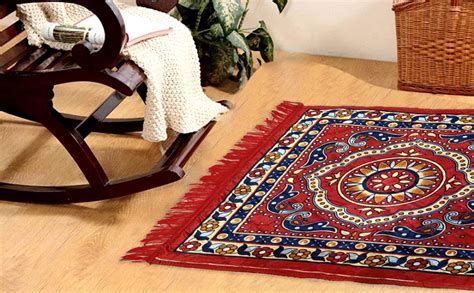 Buy Elegant Weavers Pooja Asan For Sitting | Asana For Puja For Sitting ...