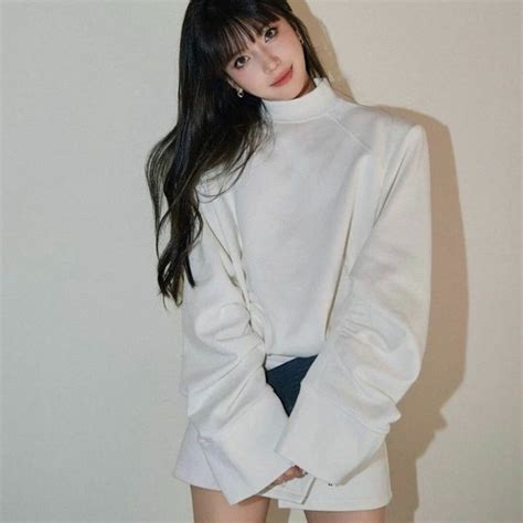 avenement Over-shoulder raglan mock neck sweatshirts | Uturi -海外ブランド ...