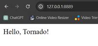 Image result for Tornado Web Server Python
