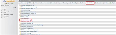 phpMyAdmin Connect to Remote MySQL 的图像结果
