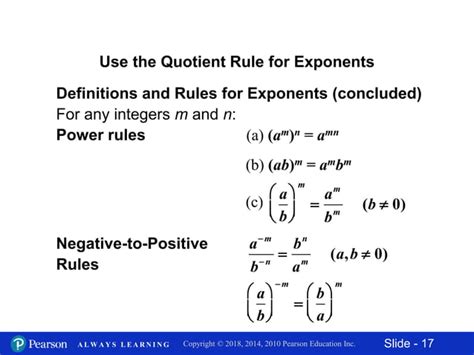 Image result for 2.1 Applying Exponents of Integer Exponents