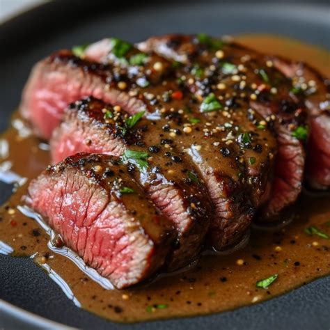 Steak au Poivre Recipe or Steak With Peppercorn Sauce