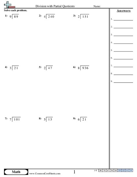 Dividing Using Partial Quote 的图像结果
