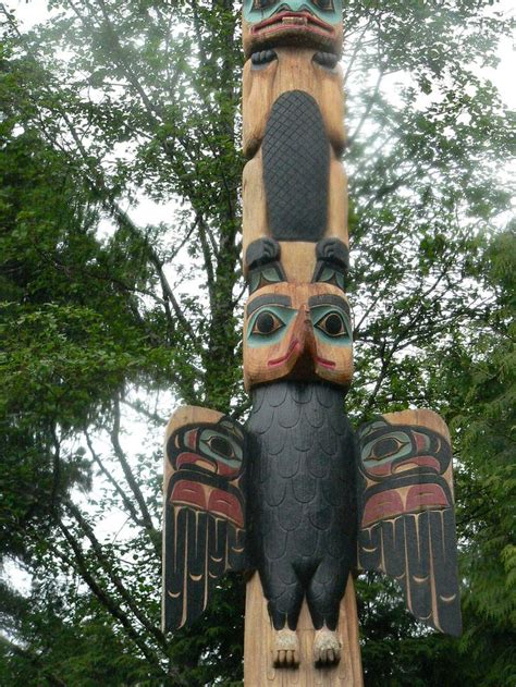 Tlingit Totem Poles Family Crests Ancestral Stories