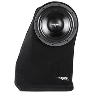 Skar Audio Single 10" Loaded Sealed Subwoofer Enclosure (Passenger Side ...