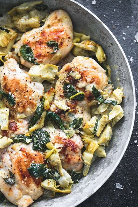 Spinach Artichoke Chicken Recipes