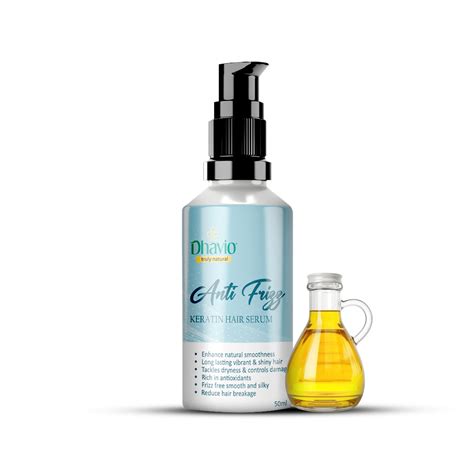 Anti Frizz Hair Serum - Smooth & Shine Treatment | DHAVIO