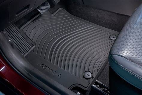 Hyundai 2022 Kona EV Rubber Floor Mats - Front & Rear For Pref | Ult K ...
