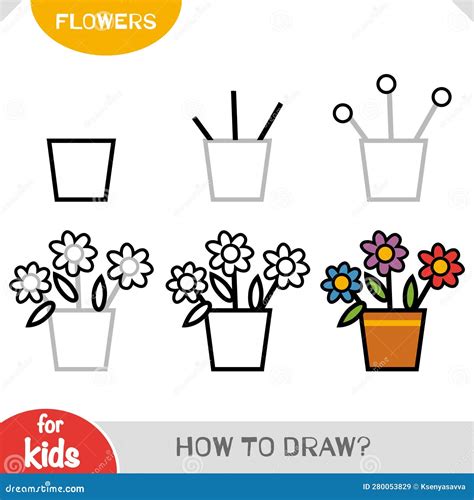 How To Draw Flowers For Toddlers at Sam Moonlight blog