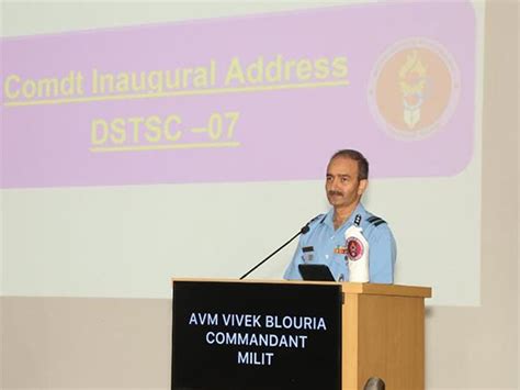 Pune: Defence Services Technical Staff Course commences at Military ...