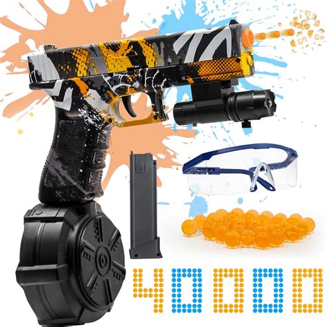 Buy Gel Ball Blaster JM-X2 Electric Eco-Friendly Splatter Ball Full ...