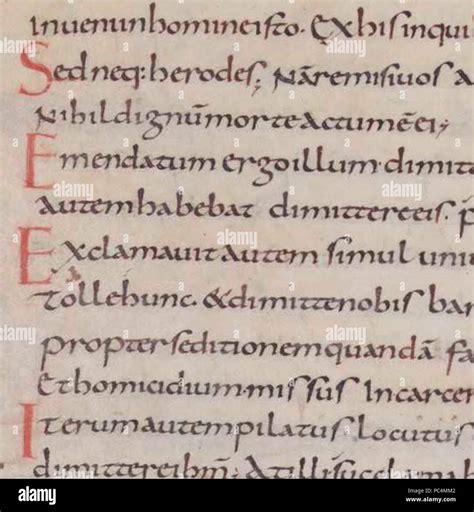 Caroline minuscule hi-res stock photography and images - Alamy