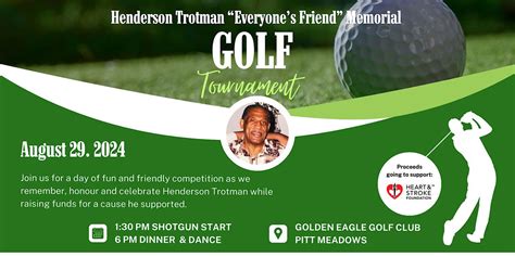 Henderson Trotman "Everyones Friend" Memorial Golf Tournament and ...