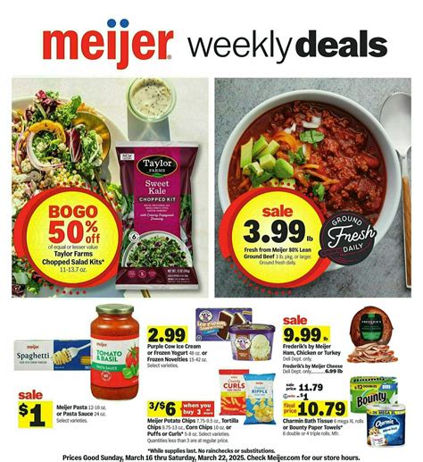 Meijer Weekly Ad from March 16