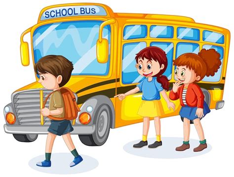 Page 2 | School bus clipart Images - Free Download on Freepik