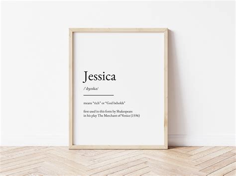 Jessica Name Art