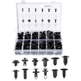 Bold Dropper Bumper Retainer Clips - Car Plastic Fastener Kit ...