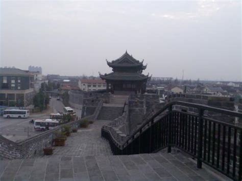 Aerial view of Shanghu scenic area in Changshu, E China