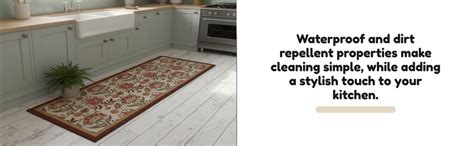 Yagzon Anti Fatigue Kitchen Rug Sets 2 Piece Non Slip Kitchen Mats for ...
